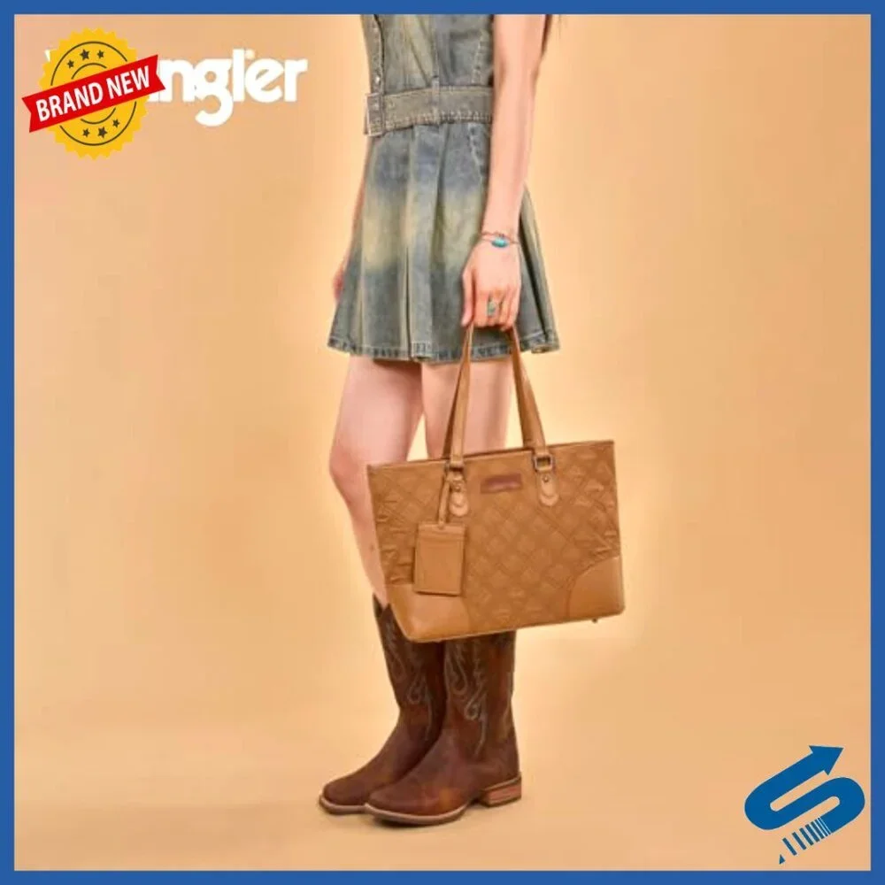 Medium Quilted Puffer Tote Shoulder Bag for Work School Lifestyle